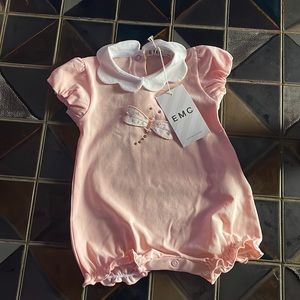 EMC Butterfly Romper 6 months